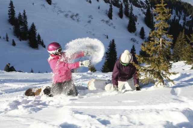  children's snowboard haute savoie